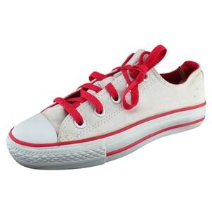 Converse All Star Women Size 6 M Off White Low Top Fabric 115620f